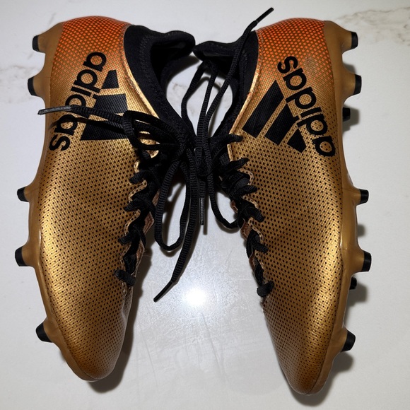 Adidas Other - ADIDAS Mens CP9190 Gold Techfit Soccer Cleats, Laced, Size 8 1/2,